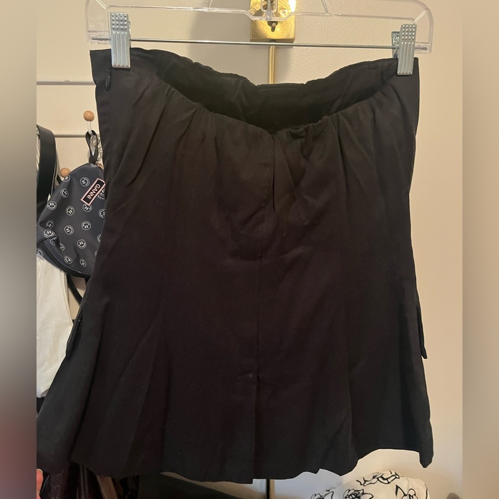 Reformation Black Strapless Tonya Top Sz 2 - Picture 5 of 7